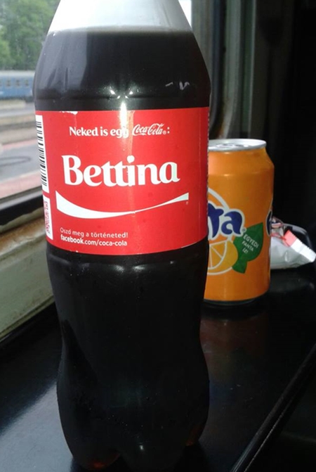 coca cola keresztnev